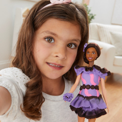 Play-Doh - Ciastolina BARBIE FASHIONISTA оборки + кукла G1359