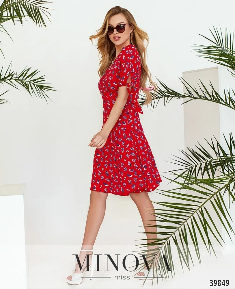 Платье 3149-красный Minova