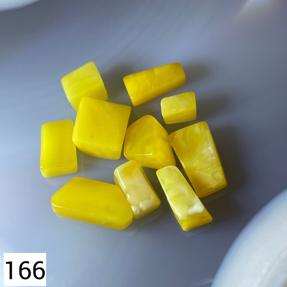 62895 Янтарь галтовка набор 5-12мм №166--80