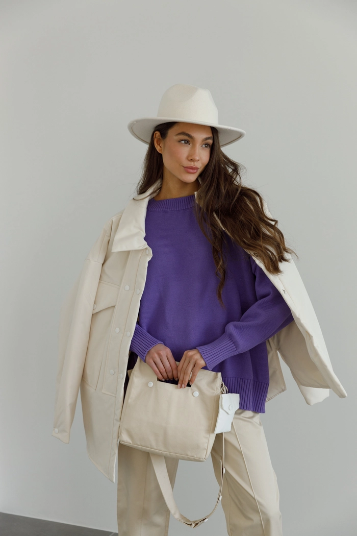 СВИТЕР БЛУМ ФИОЛЕТОВЫЙ