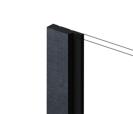 Финишный молдинг декорированный HiWood, 270x4,2 см