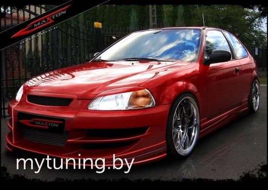 Передний бампер INFERNO для Honda Civic 6