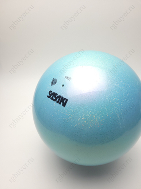 Мяч Sasaki 18,5 см серия "Аврора" Голубой LIBU (Light Blue)