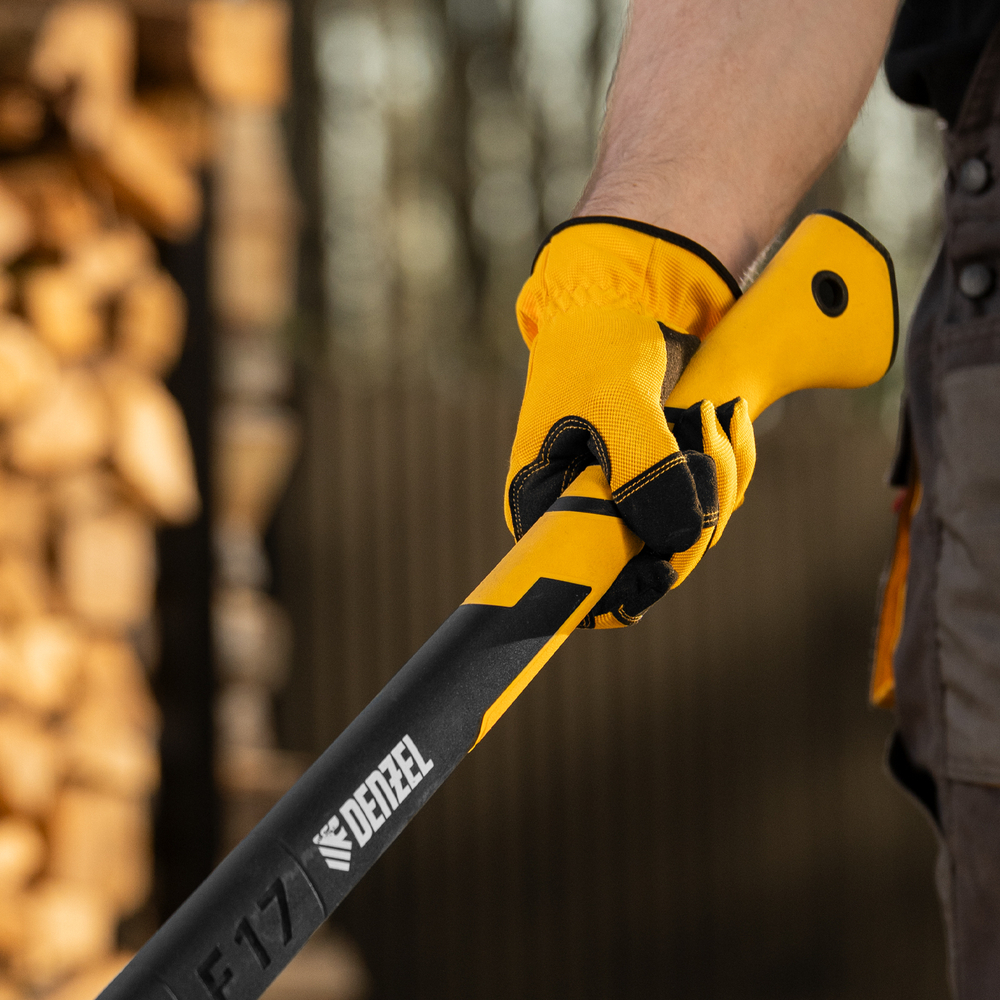 Колун, F17, 2500 гр, двухкомпонентная рукоятка, 710 мм// Denzel