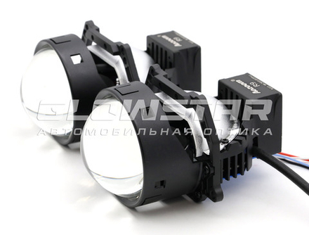 Билед модули Aozoom R9 2025 3.0 дюйма,  2 чипа, 5500K, 12V, 60W/68W, крепление 3R (комплект, 2шт)