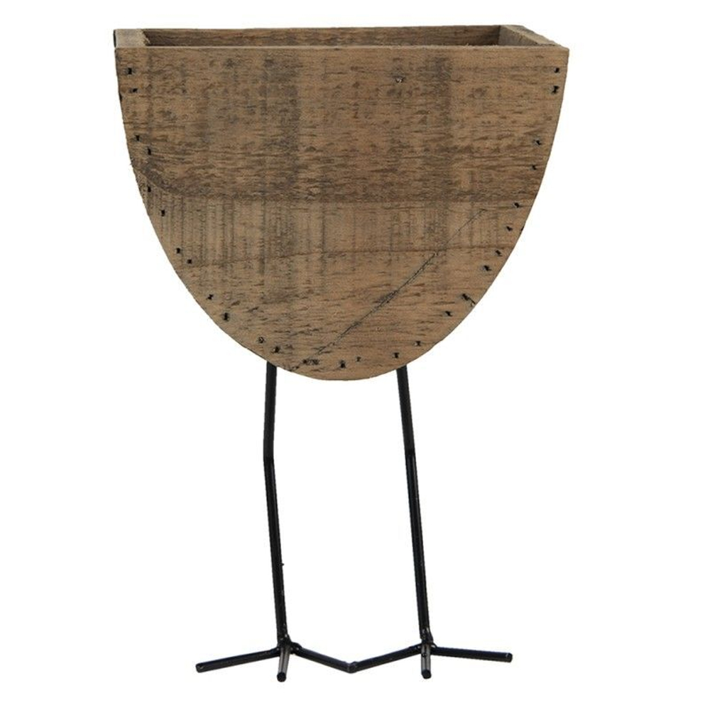 Кашпо "Куриные ножки" 17х13х25см