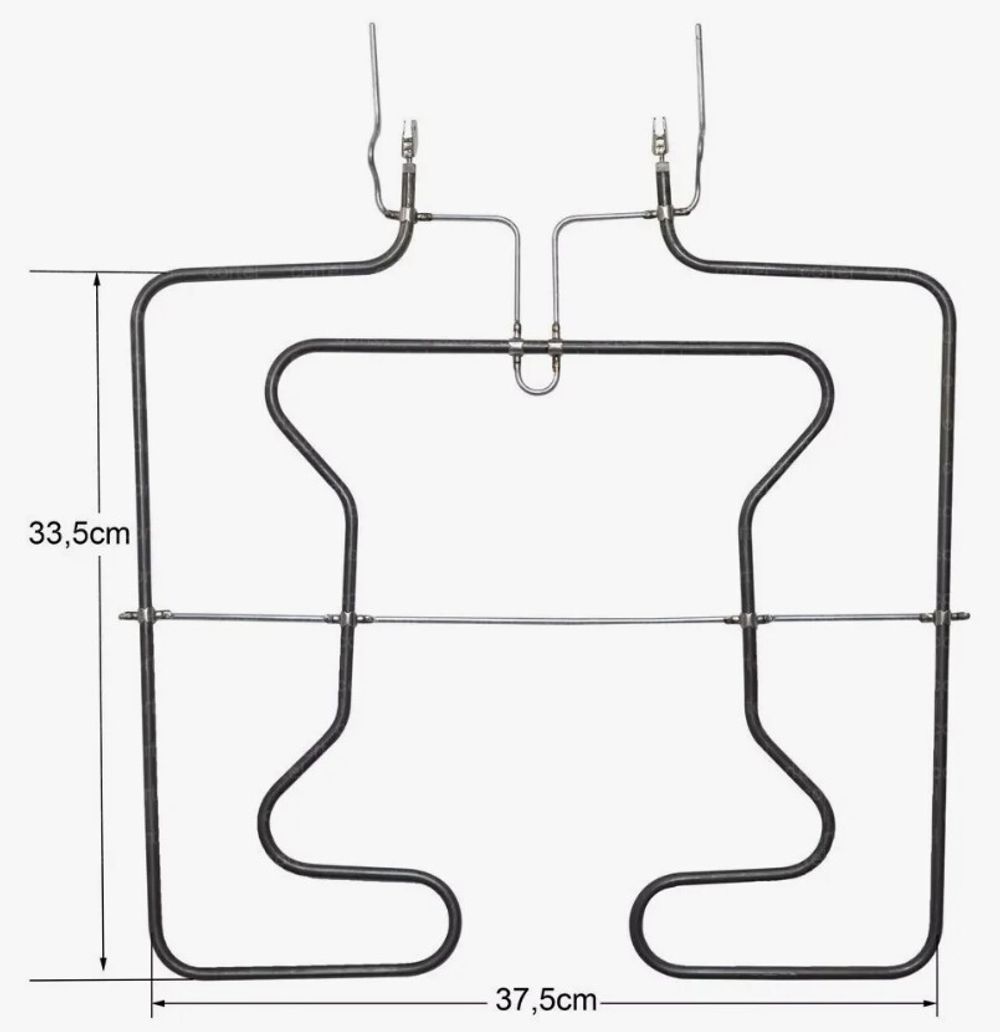 Тэн для плиты Bosch (Бош))/Siemens (Сименс) нижний 470763