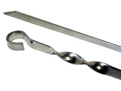 Шампур плоский 610*10*1,5мм нерж