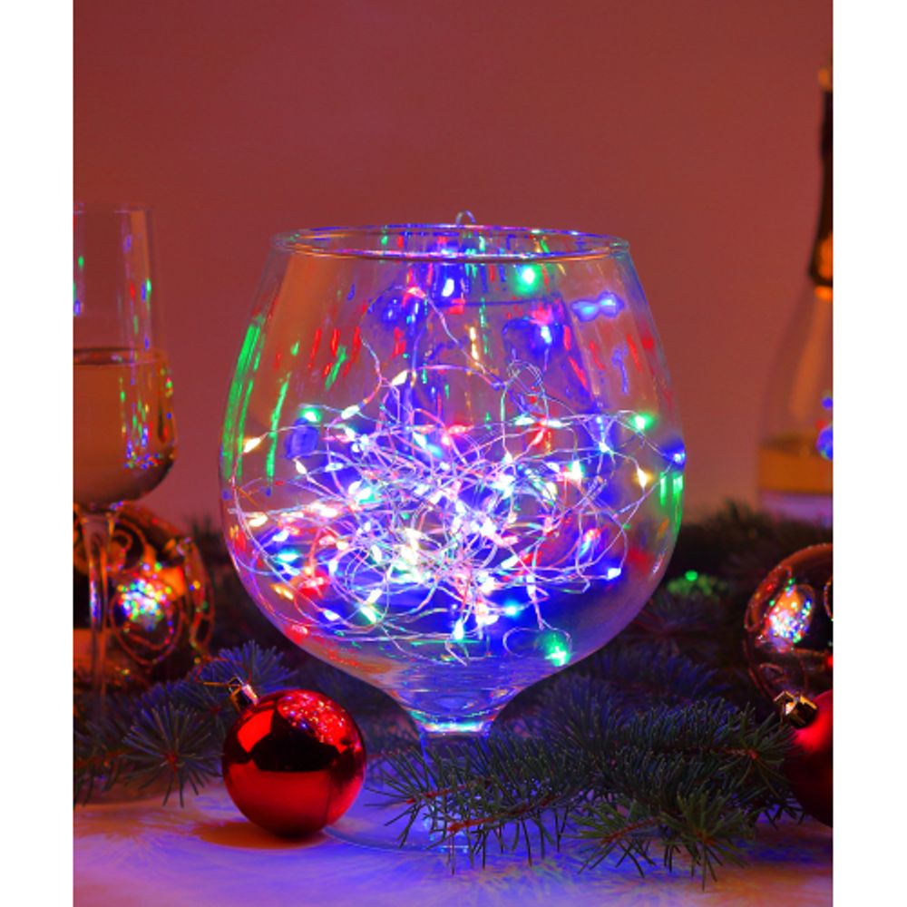 ENIN -10NM ЭРА Гирлянда LED Нить 10 м мультиколор 220V | Гирлянды