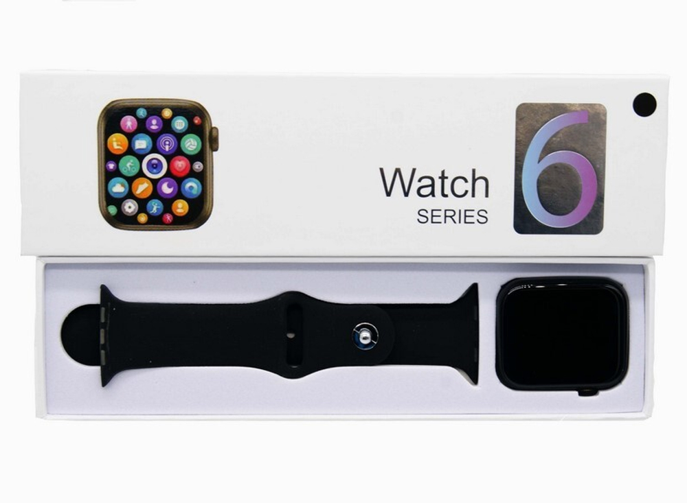 Смарт-часы Watch Series 6 (черный)