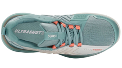 Женские теннисные кроссовки K-Swiss Ultrashot 3 - blanc de blanc/nile blue/desert flower