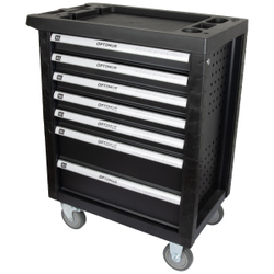 OPTIMUS TS-07 Тележка инструментальная, 7 ящиков с набором инструментов