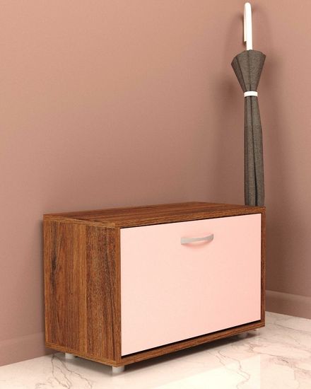 дуб аризона / розовый кварц