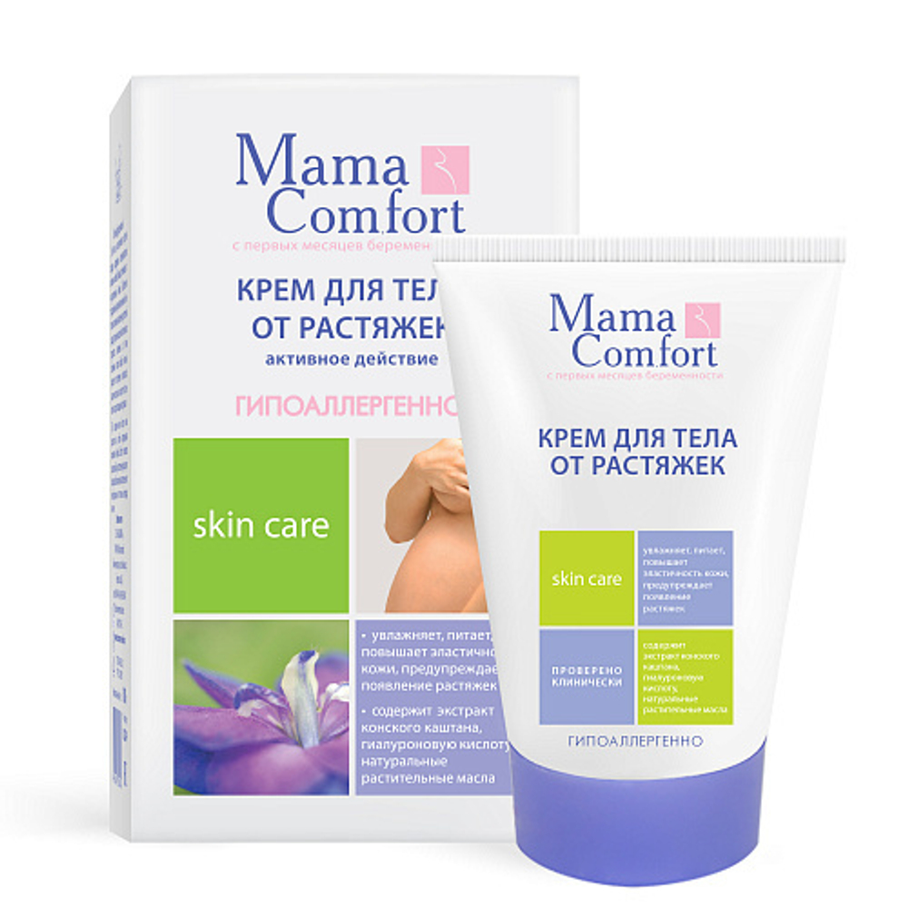Крем для тела от растяжек, 100мл, "Mama Comfort"