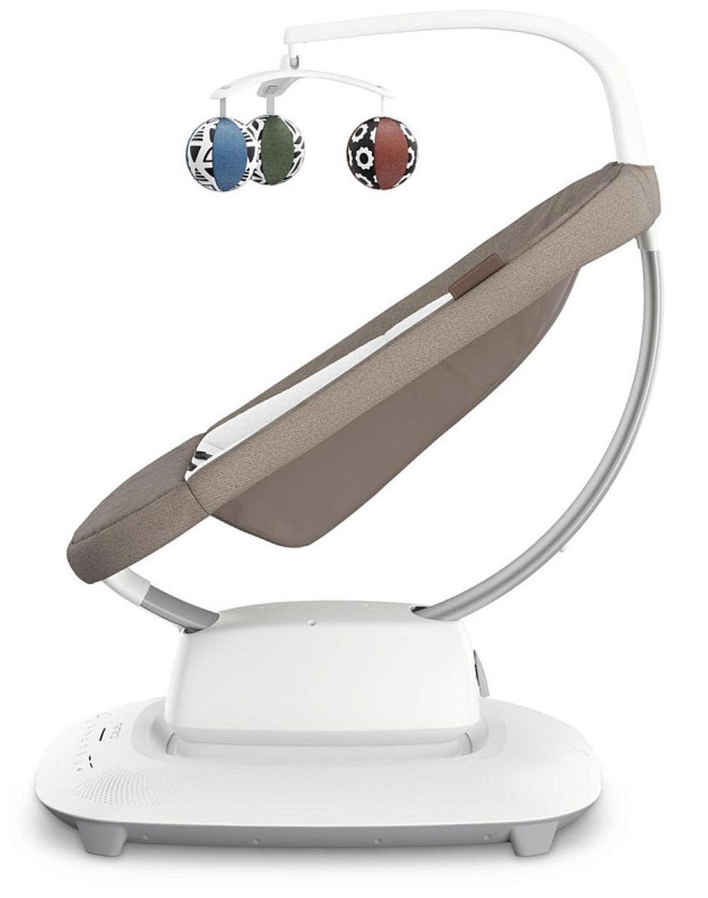 Детское кресло-качалка Uppababy Mamaroo Wells - Dark Taupe Melange