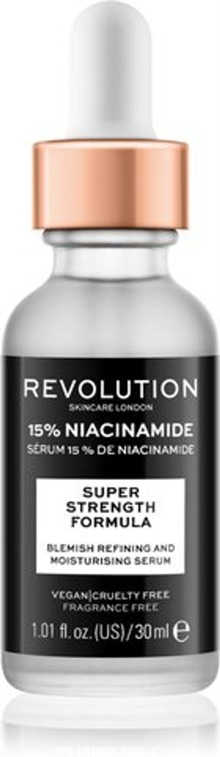 Revolution Skincare Niacinamide 15% - увлажняющая сыворотка для проблемной кожи /   30  ml  / GTIN 5057566155250