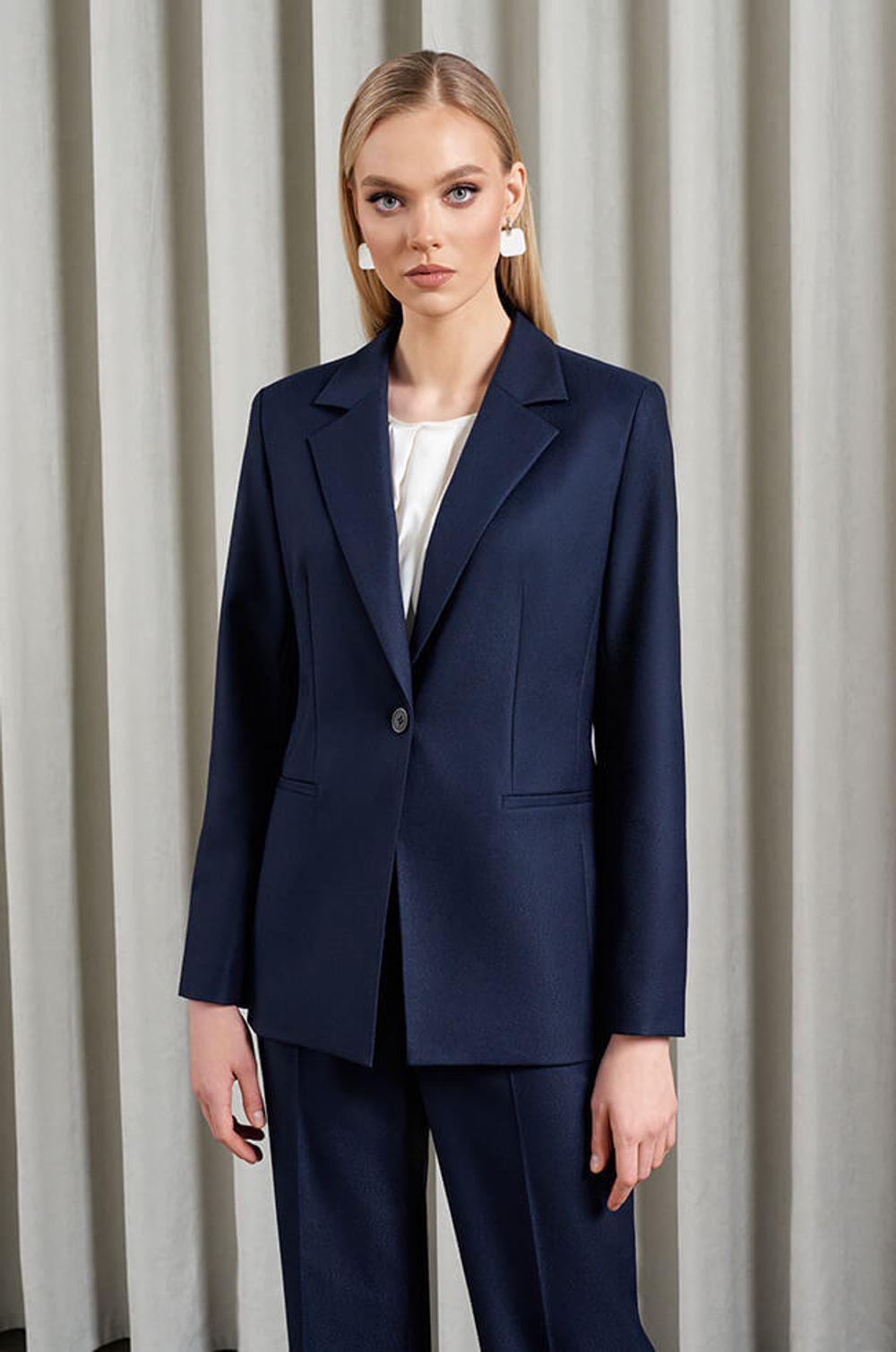 1838 Жакет женский (темно-синий)