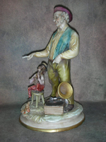 Статуэтка. Фарфор. Музыканты. Capodimonte. Италия