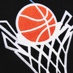 Баскетбольная толстовка Mitchell&Ness NBA Chainstitch Fleece Vintage Logo Cleveland Cavaliers Sweatshirt Black