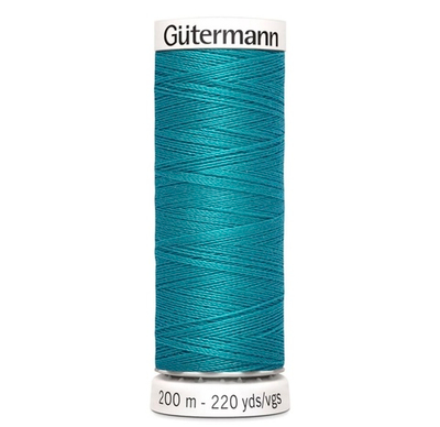 Нить Sew-All 200 м, Gutermann, 055 св.зеленая бирюза