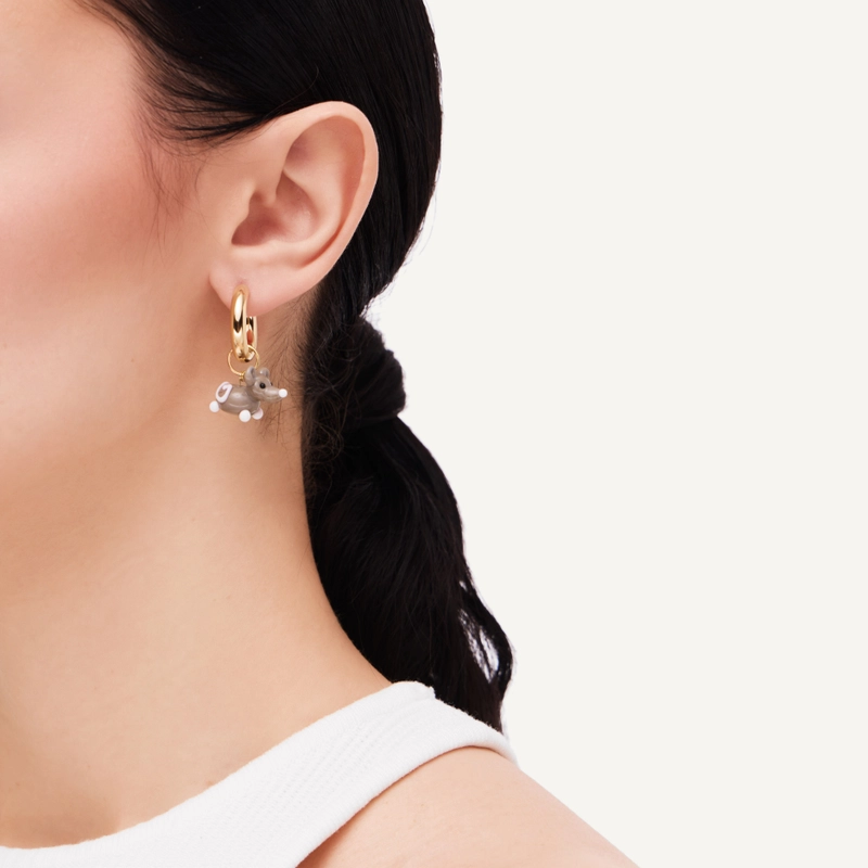 Серьги Мой Любимый Пушистик – Крыса