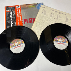 Винтажная виниловая пластинка LP Kiss Double Platinum (Japan 1978) (Obi) God Of Thunder