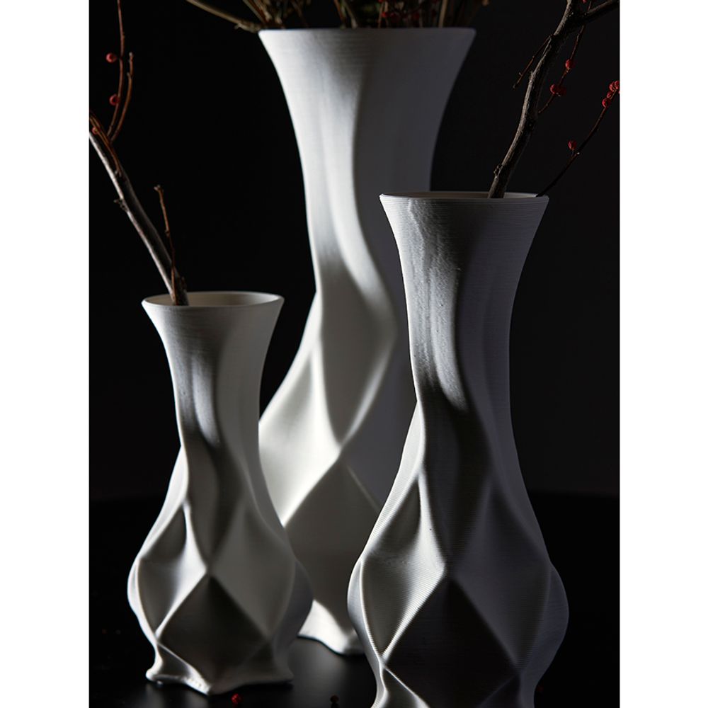 Ваза для сухоцветов Printed Art, Curve, 32 см