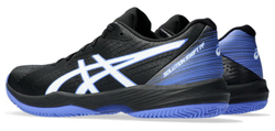 Мужские кроссовки теннисные Asics Solution Swift FF Clay - черный, небесный