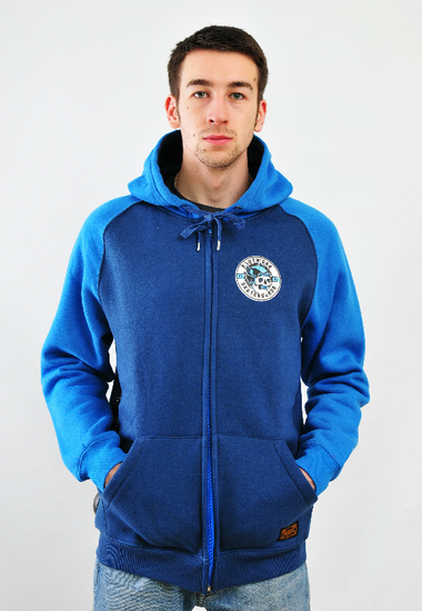 Толстовка Footwork F14 Retro Skull (NAVY)