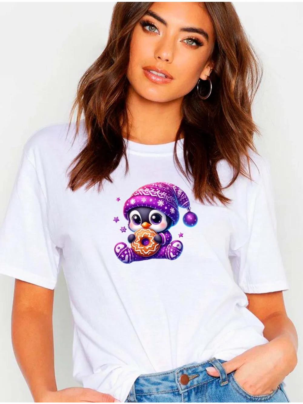 Футболка с пингвином