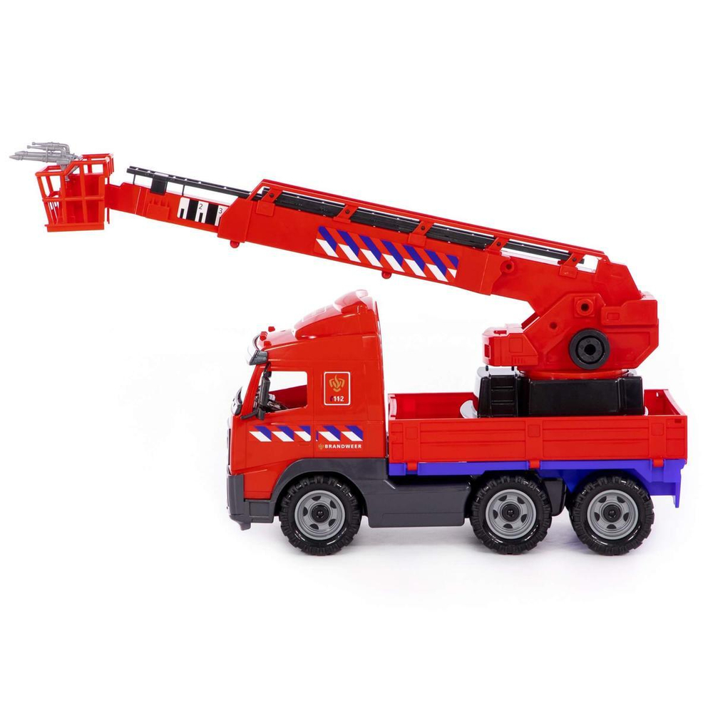 Машина пожарная "Volvo" (NL) в сетке (Полесье)