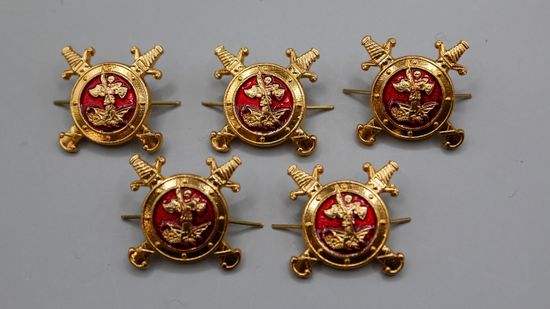 Эмбл. петл. мет. "Полиция МВД", зол.