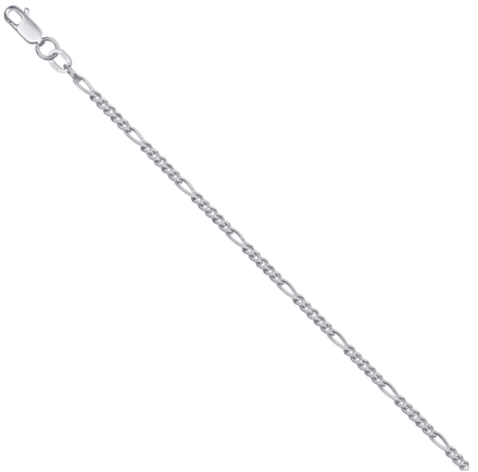 Цепь “Фигаро 5+1 с алмазной гранью”