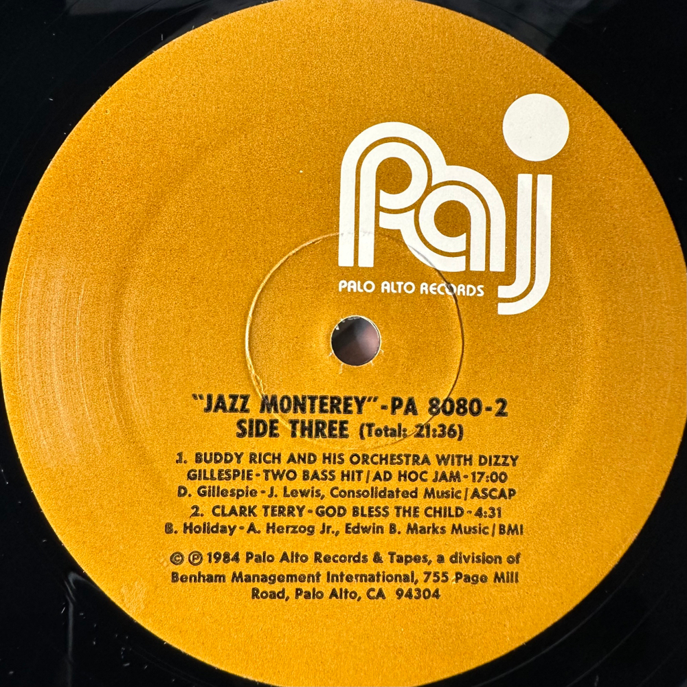 Various ‎– Jazz Monterey 1958-1980 2LP