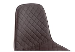 Стул на металлокаркасе Capri коричневый