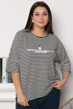 Блуза Монтана (бело-синяя) Б14887-20М LT Collection