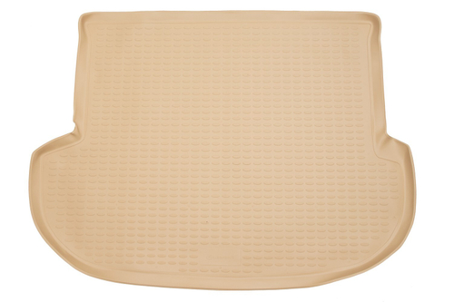 Коврик в багажник для HYUNDAI Santa Fe (II) 2006-2012 5 мест., внед. (полиуретан, бежевый) Element.NLC.20.18.B13B