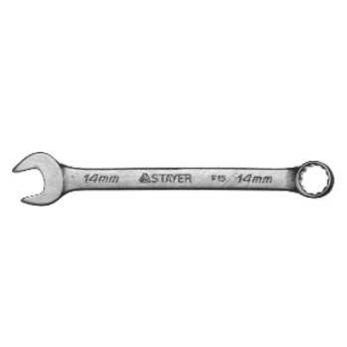 Ключ комбинированный 14 мм хромированный STAYER, 27085-14