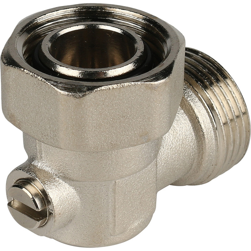 Узел нижнего подключения радиатора Stout SVH 0006 000020 3/4 дюйма раздельный угловой