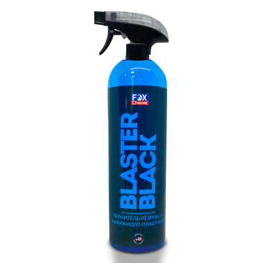 Fox Chemie Blaster black Чернение резины и наружного пластика, 500мл