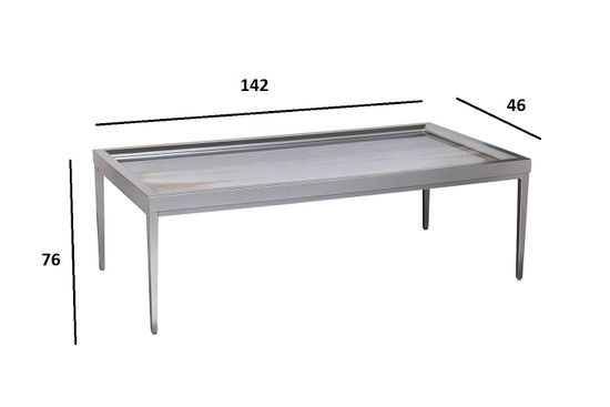 ART-4514CF-STOL/ZH Стол журнальный "Mirage" 142*76*46см