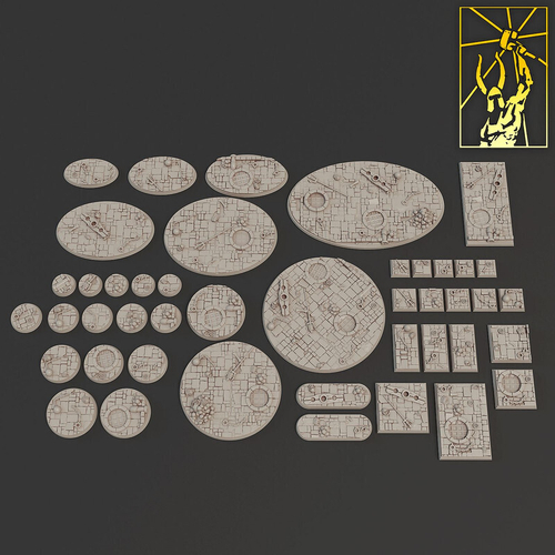 подставки урбанистические 1 шт. миниатюра для dnd, днд, pathfinder, фентези, Настольная игра, НРИ, Варгейм, РПГ