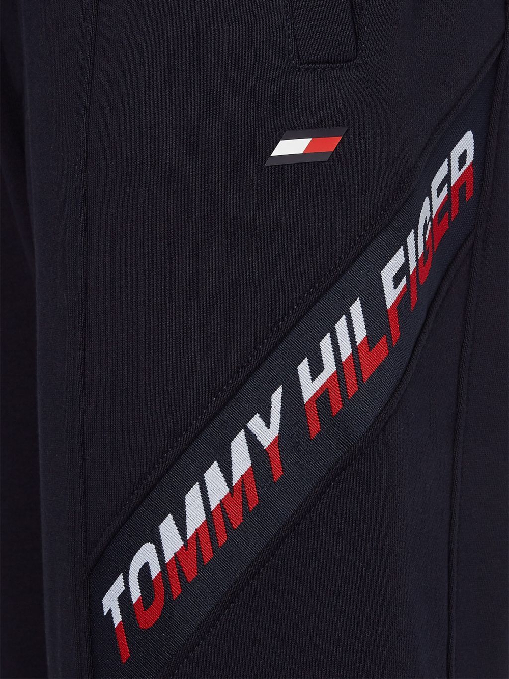 Мужские теннисные штаны Tommy Hilfiger Tape Pant - небесный