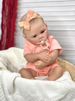 Кукла Реборн мягконабивная 48см в пакете (FA-822A)