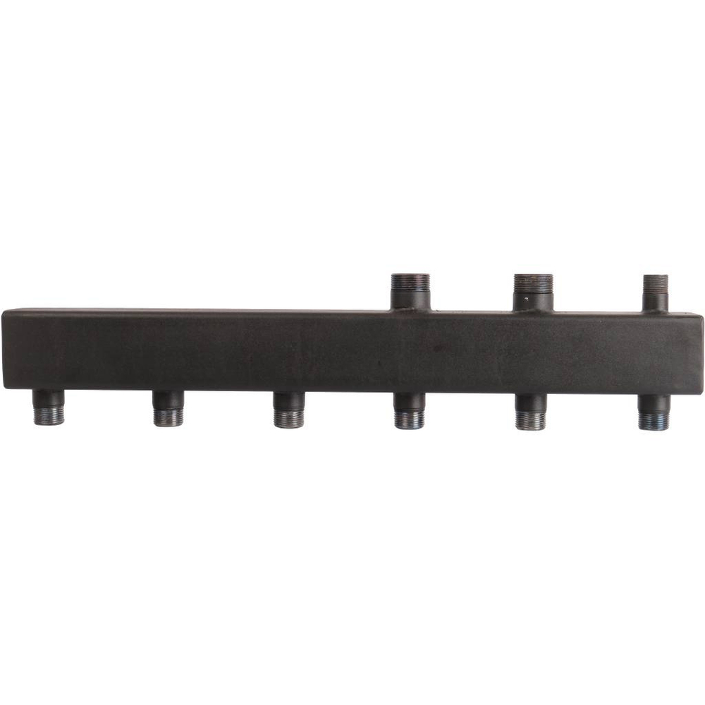 ROMMER Стальной распределительный коллектор на 3 отопительных контура 1 1/4"x1"