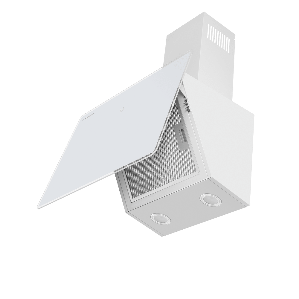 Кухонная вытяжка Maunfeld Eagle 60 белый стекло управление: сенсорное