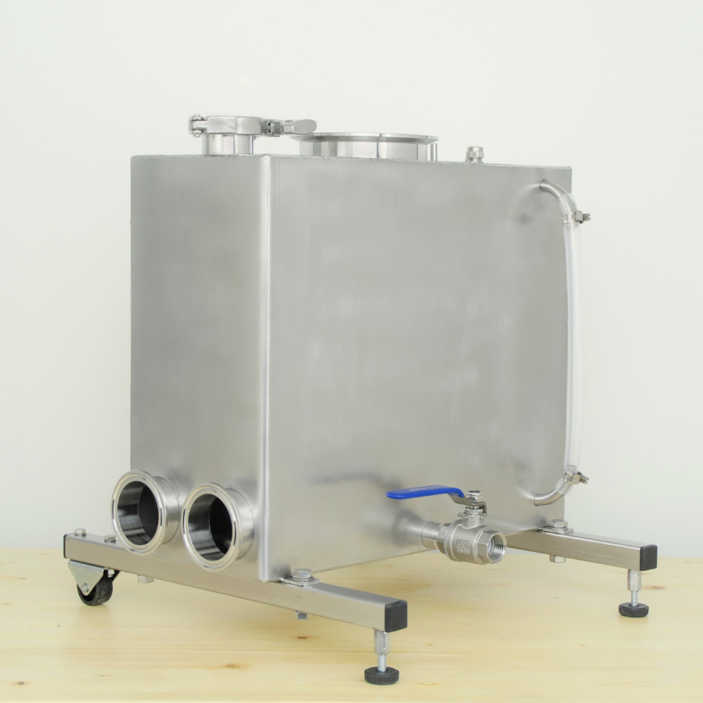 Непрерывный парогенератор для НБК (непрерывной бражной колонны) и барботера для густых браг