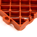 Плитка садовая HELEX терракотовая - 60шт. (9,6 кв.м)