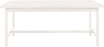 Обеденный стол 180х90х74 Таула из массива дуба, белый