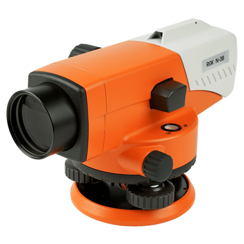 Комплект - оптический нивелир RGK N-38, рейка RGK TS-7 и штатив RGK S6-N N38S6TS7